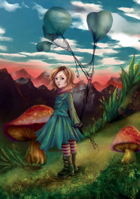 .: mushroom hideout :. by ~vinegar